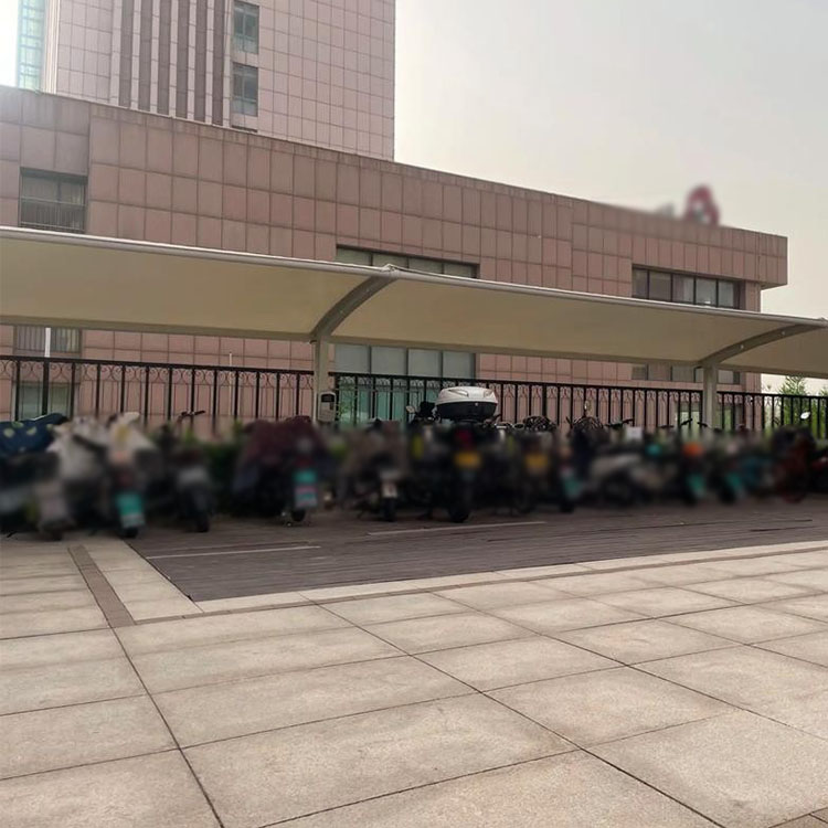 石狮市膜结构电动车棚